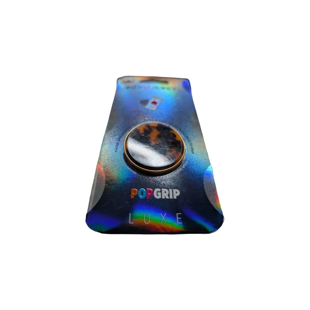 Gg5-N Popsockets Luxe Acetate Tortoise Shell Turtle PopGrip Pop Socket ⬇️‎